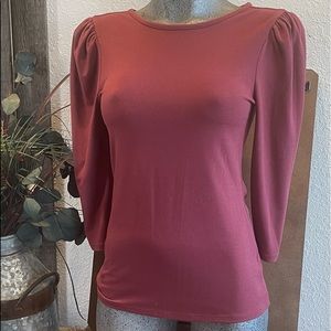 Express Puff Sleeve Top Size M